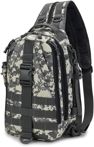 Daypack Hiking Trekking Backpack Sports Climbing Shoulder Bags Camping Multifunctional Outdoor Shoulder Bag-ACU_11L