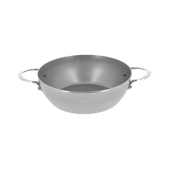 DE BUYER Mineral B Country Frypan with 2 Handles, 12.5"/32cm