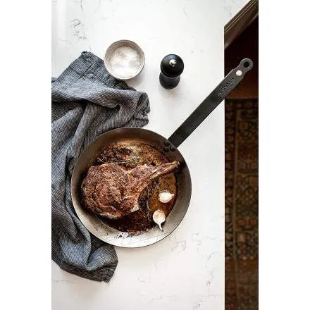 DE BUYER Mineral B Steak Pan, 11"/28cm
