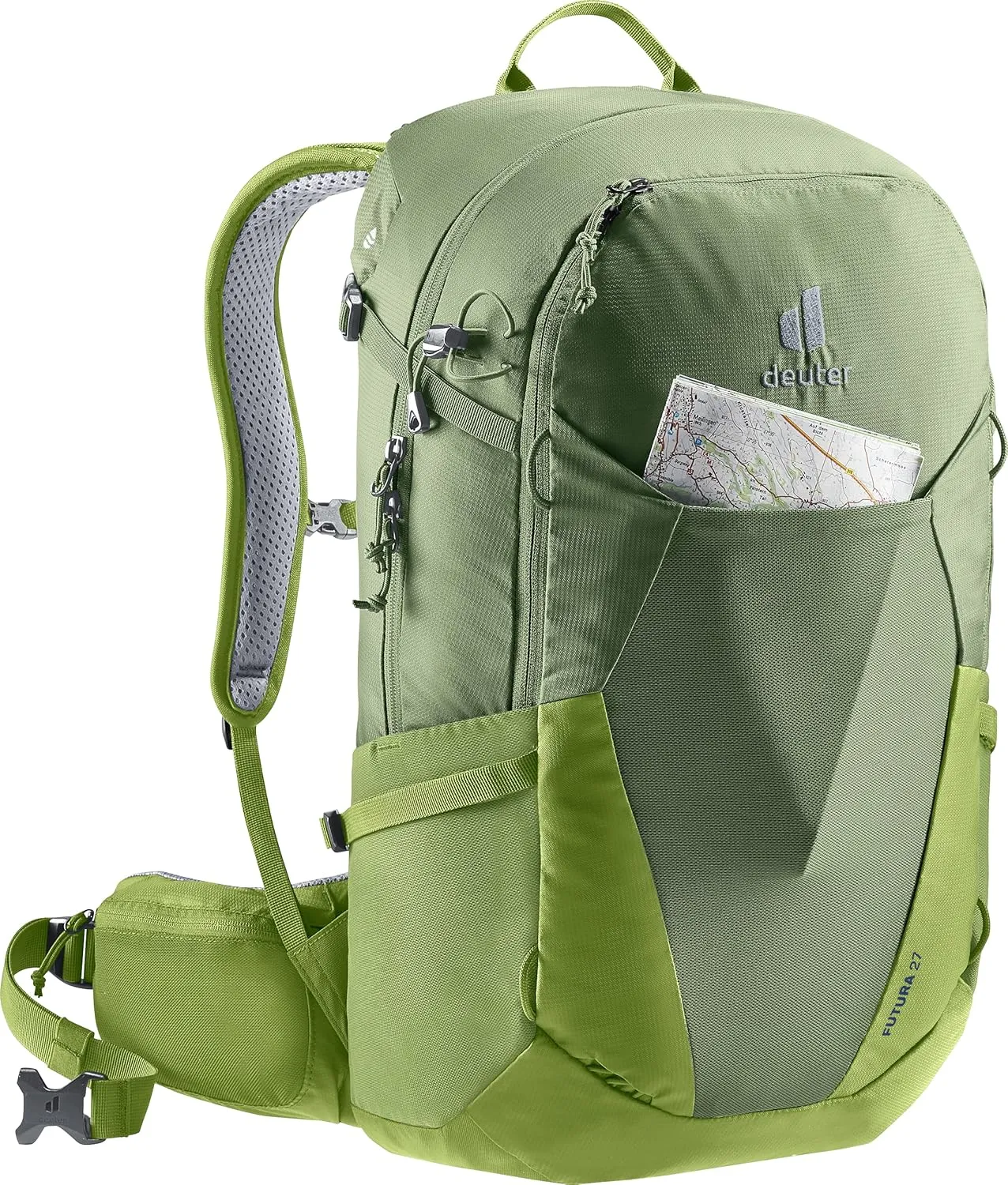Deuter Men's Modern, Khaki-Meadow, 27 L