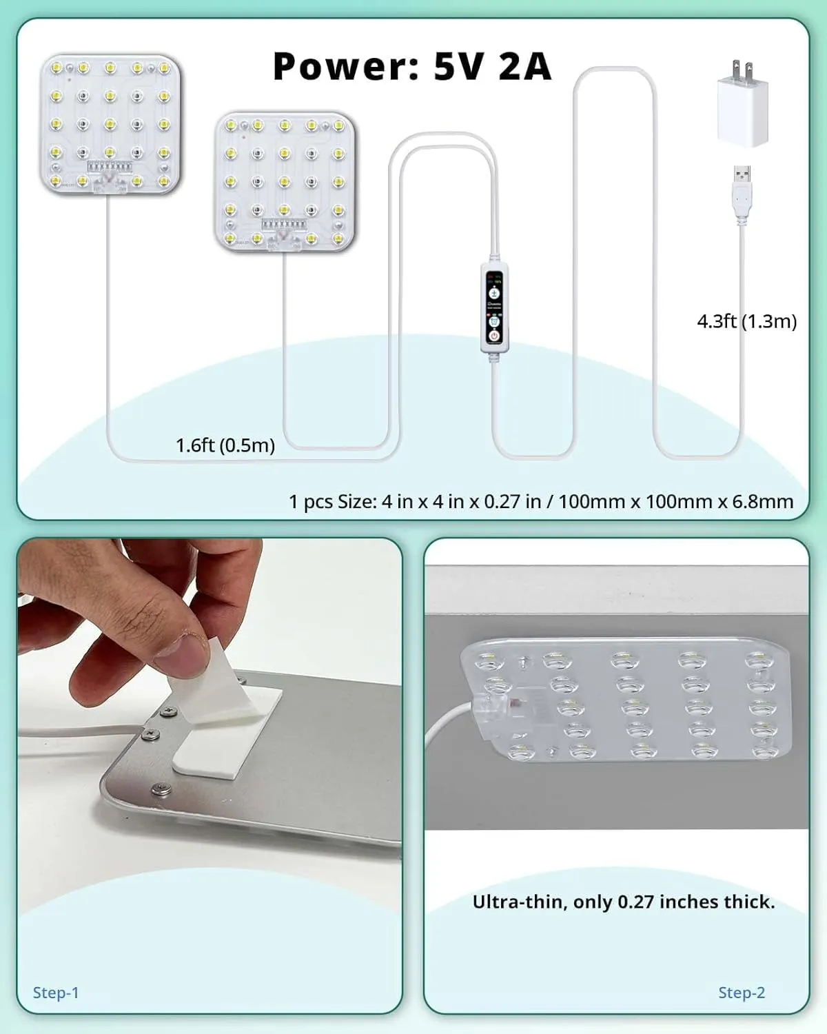 DOMMIA Grow Light, 3300K Warmwhite Dimmable Full Spectrum High PPFD with Optical Lens, Auto on/Off and 6/12/16H Timer, Suitable All for Indoor Growing