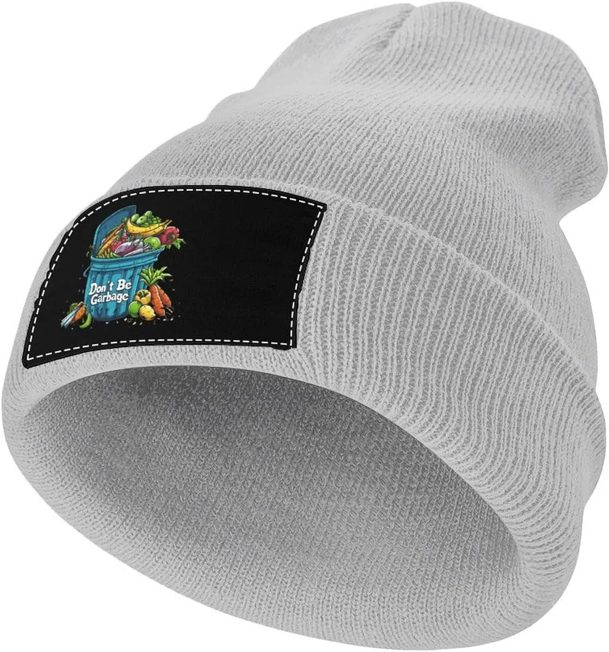 Don't Be Garbage Casual Beanie Skull Cap Warm Soft Ski Knit Hat Unisex Winter Outdoor