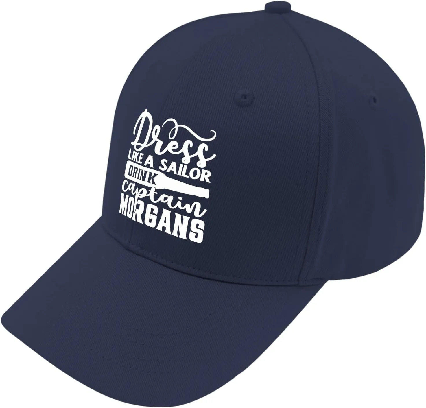 Dress Like A Sailor Drink Captain Morgans Sun Hat Men Hat Trucker Hats Gifts for Boyfriends Baseball Hats