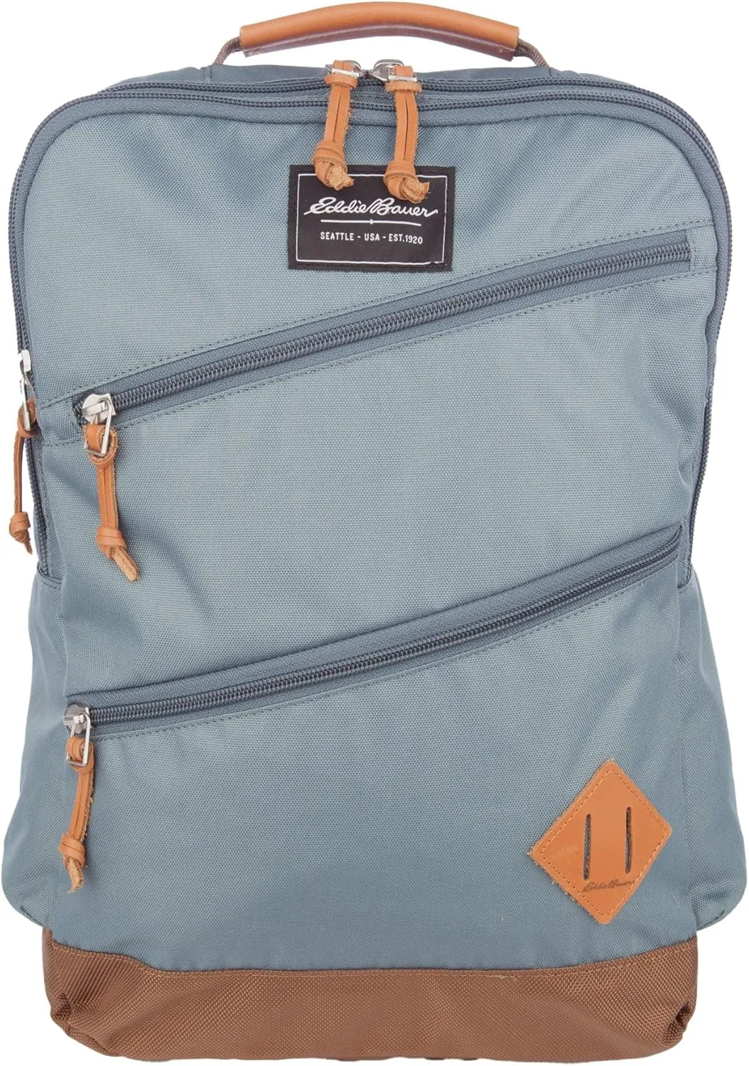 Eddie Bauer Bygone Backpack | Retro Design | Laptop Sleeve | Travel | Work | Hiking | Durable | Nylon, Dragonfly, 25L
