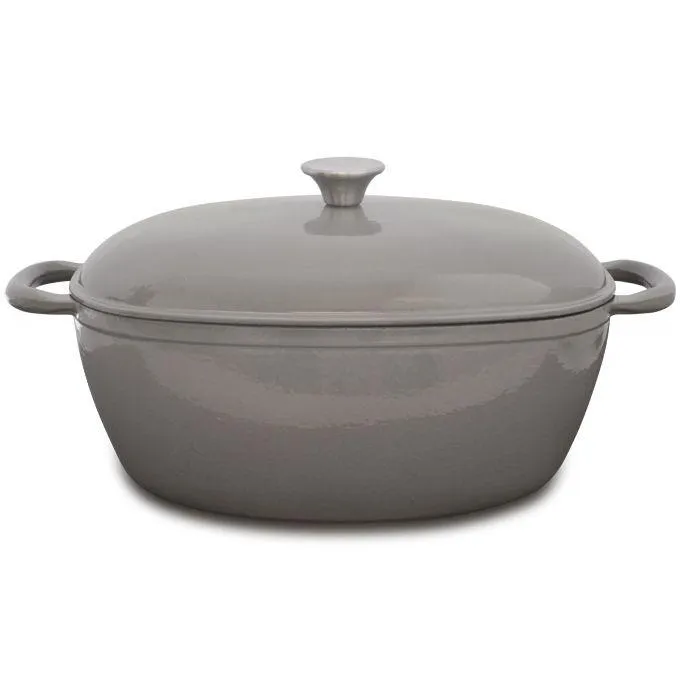 Eetrite Cast Iron Oval Casserole 33cm ER0681GR