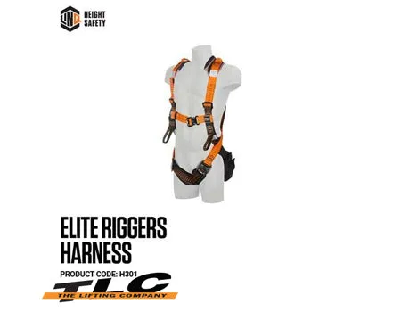 Elite Riggers Harness - Standard (M - L) cw Harness Bag (NBHAR)