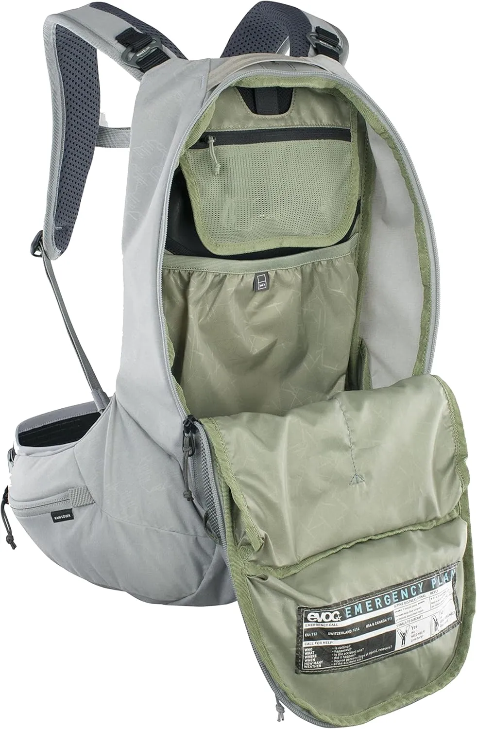 EVOC 12l, Stone Grey, X-Small