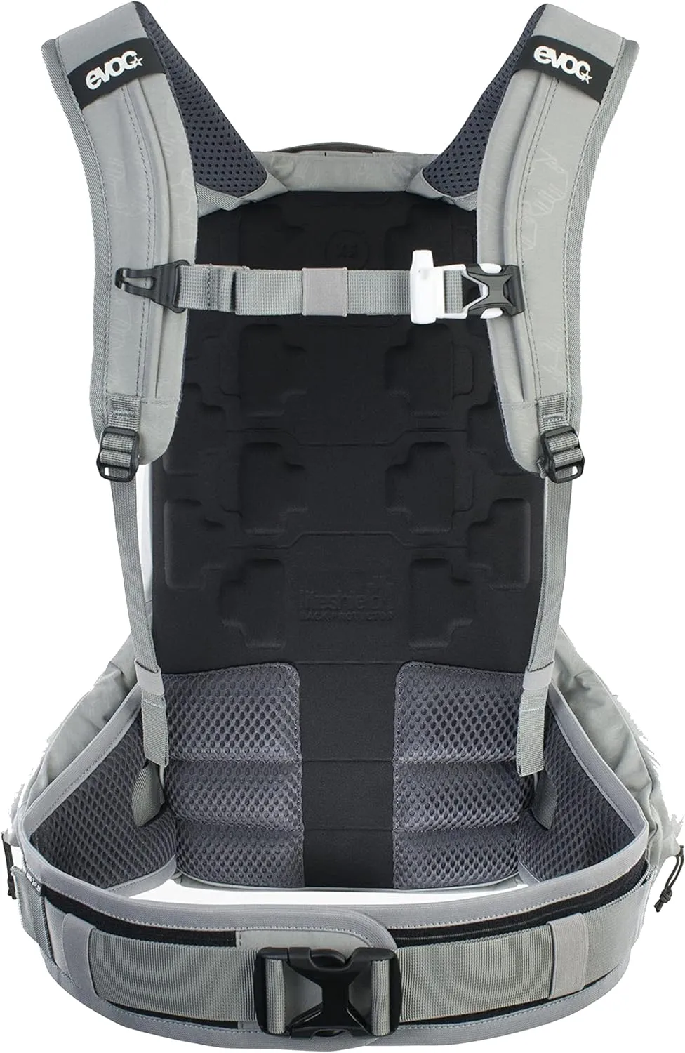 EVOC 12l, Stone Grey, X-Small