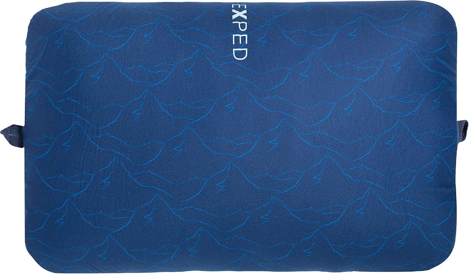Exped Trailhead Pillow | Memory Foam Camping Pillow | Plush & Luxurious Camping Pillow | Large & Comfortable Travel Pillow, Blue Mountain Print, One Size