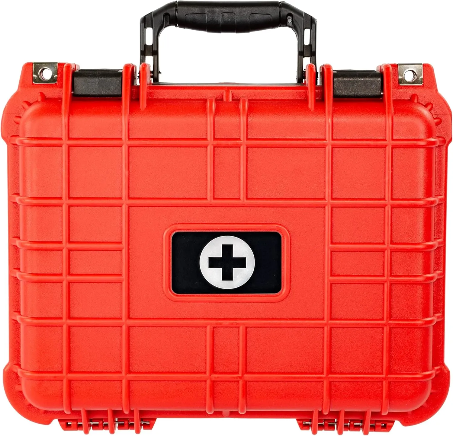 Eylar Large 13.37 Inch Hard Protective Medical Case EMT First Responder and First Aid Service Storage Box, Waterproof, Dustproof, Shockproof with Foam (Red)