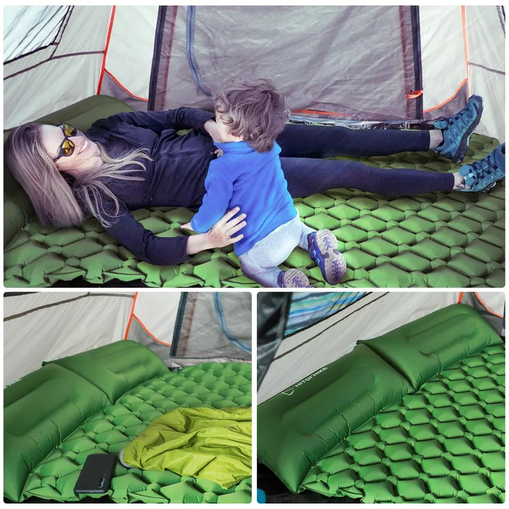 fast filling camping mat