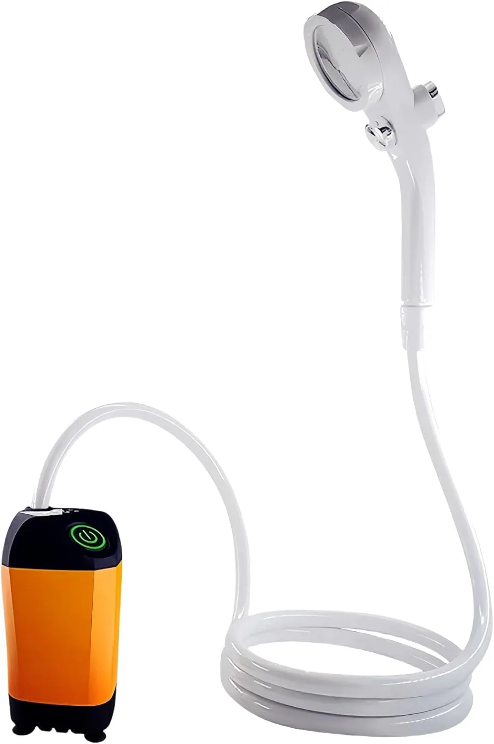 Fay Bless Portable Shower for Camping, 4500mAh Rechargeable Camping Shower with Intelligent LED Temp Display, IPX7 Waterproof Outdoor Shower Kit for Hiking, Travel, Car, Pet