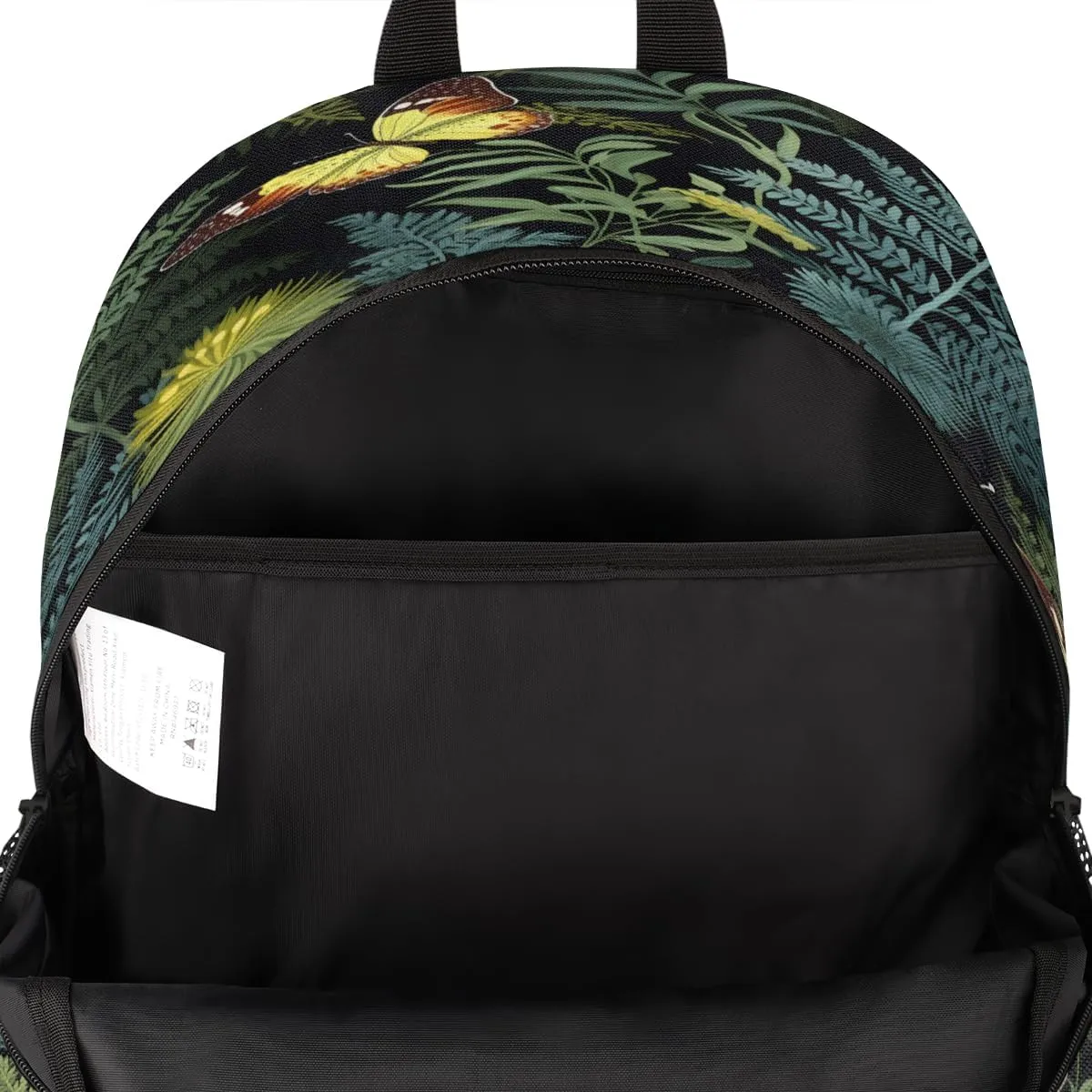 Fern Leaf Leaves Laptop Backpack for Women Men, Work Computer Backpacks, 18.3 Inch Large Computer Nurse Teacher Bags Travel Casual Daypack