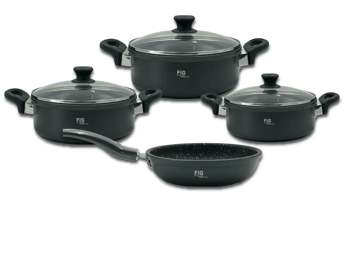 Fig 7 Piece Multipurpose Pots Set