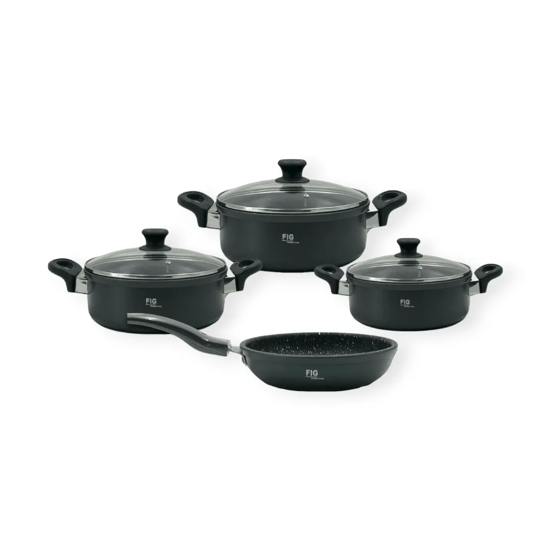 Fig 7 Piece Multipurpose Pots Set