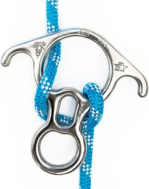 Figure 8 Descender | Stainless Steel | Rappelling and Rescue | 50 kN | Bent Ear Design
