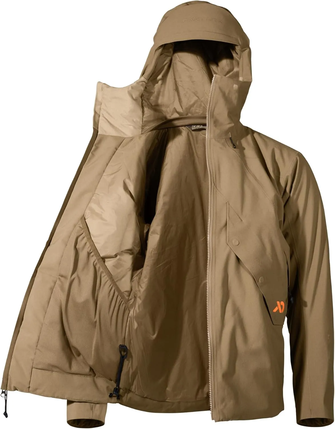 First Lite Men's Uncompahgre Foundry Jacket - Waterproof Insulated Camo Hunting Coat