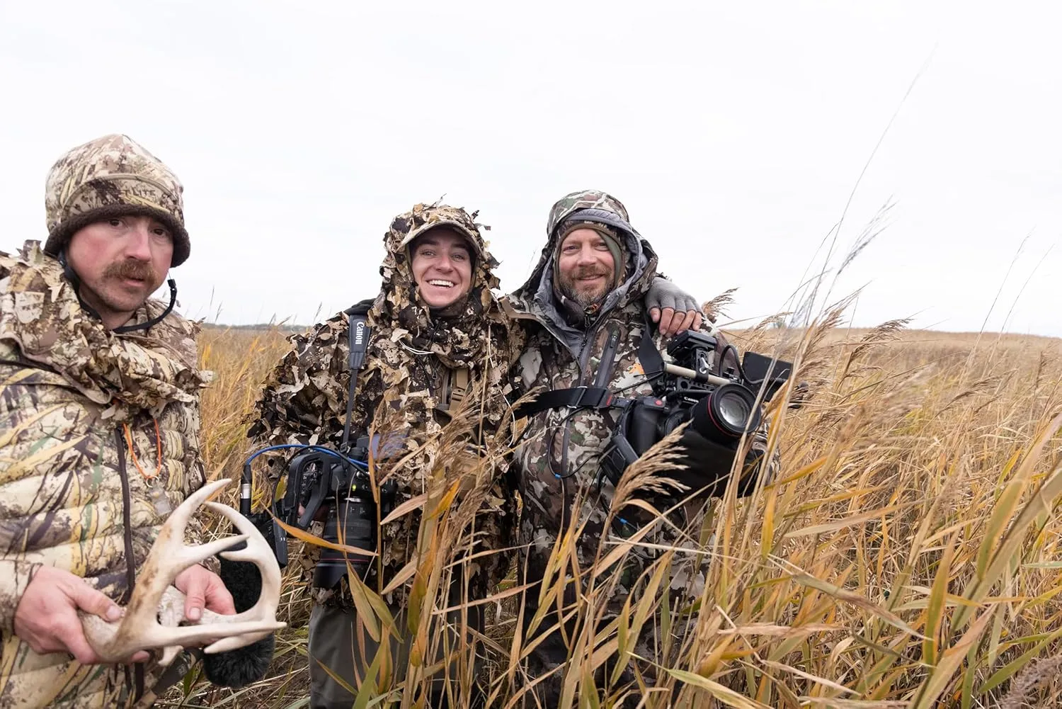 First Lite Tundra Brim Beanie - Warm Fleece Camo Hunting Hat