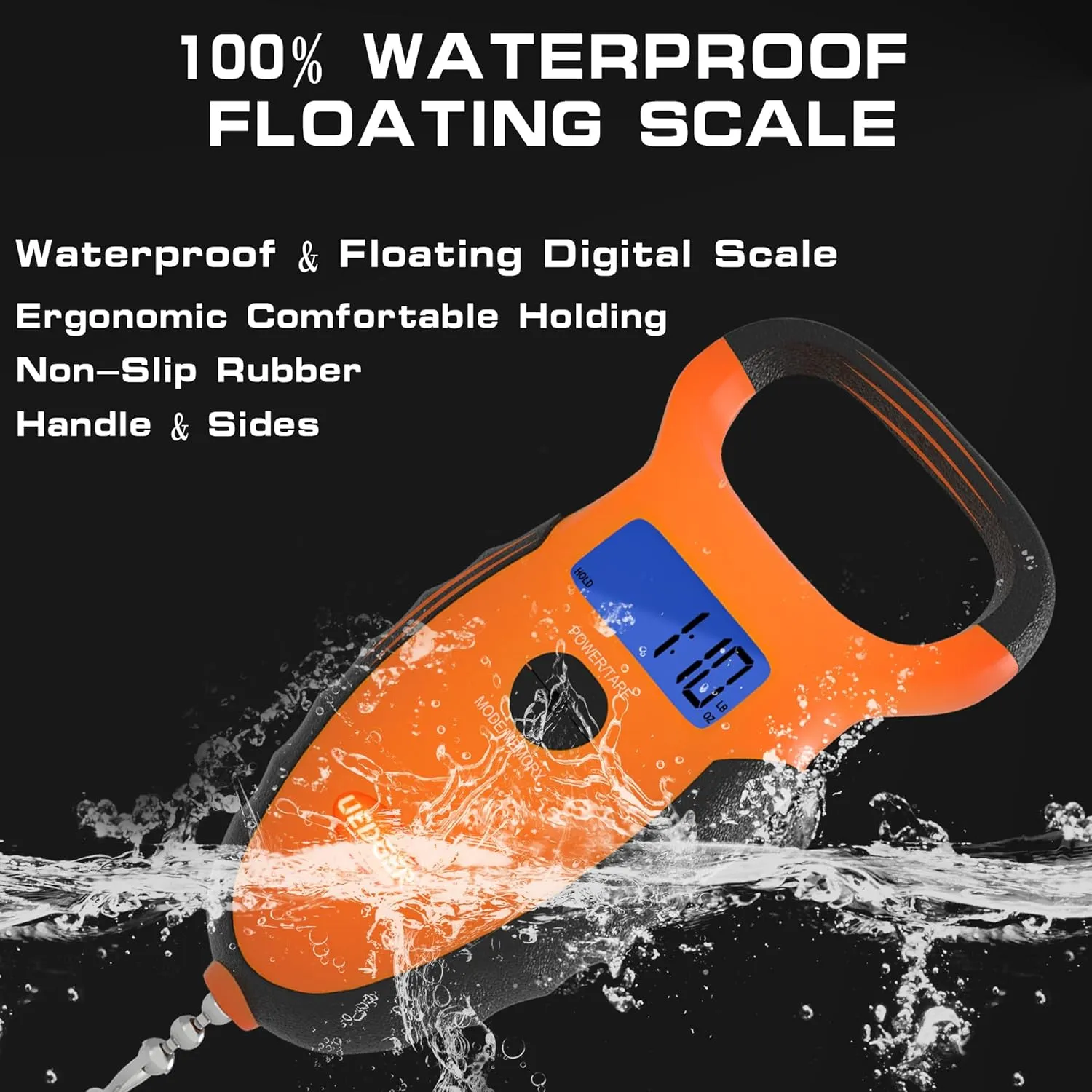 Fishing Tool Kit - Fishing Pliers Digital Scale Fish Lip Gripper With Lanyard, Fishing Accessories and Equipment Fishing Tools Set Multitool Hook Remover Line Cutter For Saltwater, Gift for Men