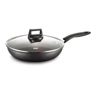 Fissler Non-Stick Iron Frying Pan with Glass Lid - 28cm