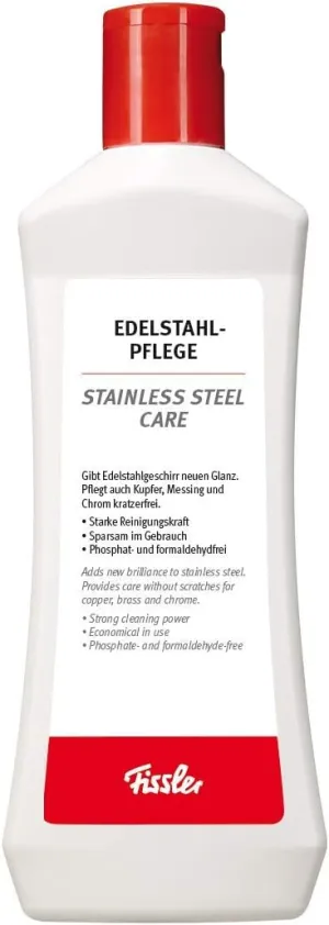 Fissler Stainless Steel Care - Phosphate-Free, Biodegradable Cleanser for Polishing & Restoring Shine