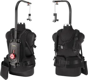 FLYCAM Flowline Master Female Support with Pro Vest for Camera Gimbals. Fits S, M & L Body Size. Top Bar 180° Rotation. Payload up to 12kg/27lb. Minimum Weight Required- 4kg/9lb