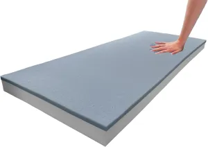 Foamma 5" x 24" x 72" Gel Memory Foam, High Density Base, Cooling Pressure Relief Cushion, Couch Filler Stuffing, Chair Padding, Memory Foam for Couch Cushions