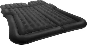 Foldable Air Mattress, Inflatable Seat Cushion for Air Travel Inflatable Mattress with 2 Air Pillows and 1 Air Pump Inflator Pump for SUV MPV RV for Camping and Travels(1.7 * 1.2m)