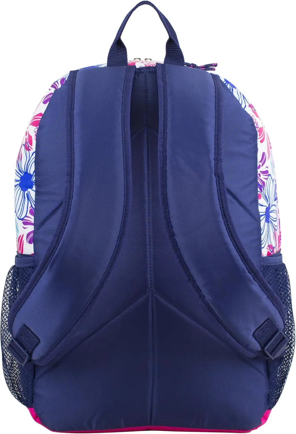 FUEL Laptop Backpack, College Bookbag, Casual Daypack, Multipurpose Bag, Large Compartments - Spring Floral Pink