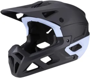 Full Face Bike Helmet Adjustable Comfortable Bicycle Helmet with Sun Hat Brim for Scooters Commuting Climbing BMX Skateboard