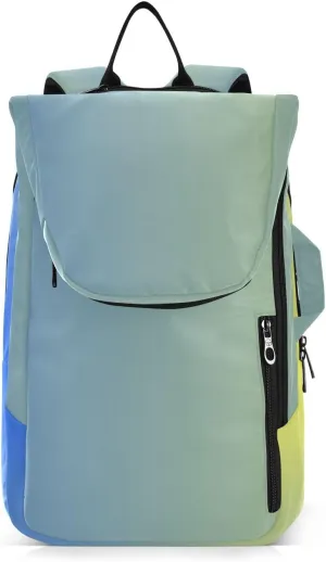 GAIGEO Teal Turquoise Glitter Sparkle Racket Bag, Multilayer Design Pickle Ball Bag, Sports and Daily Use