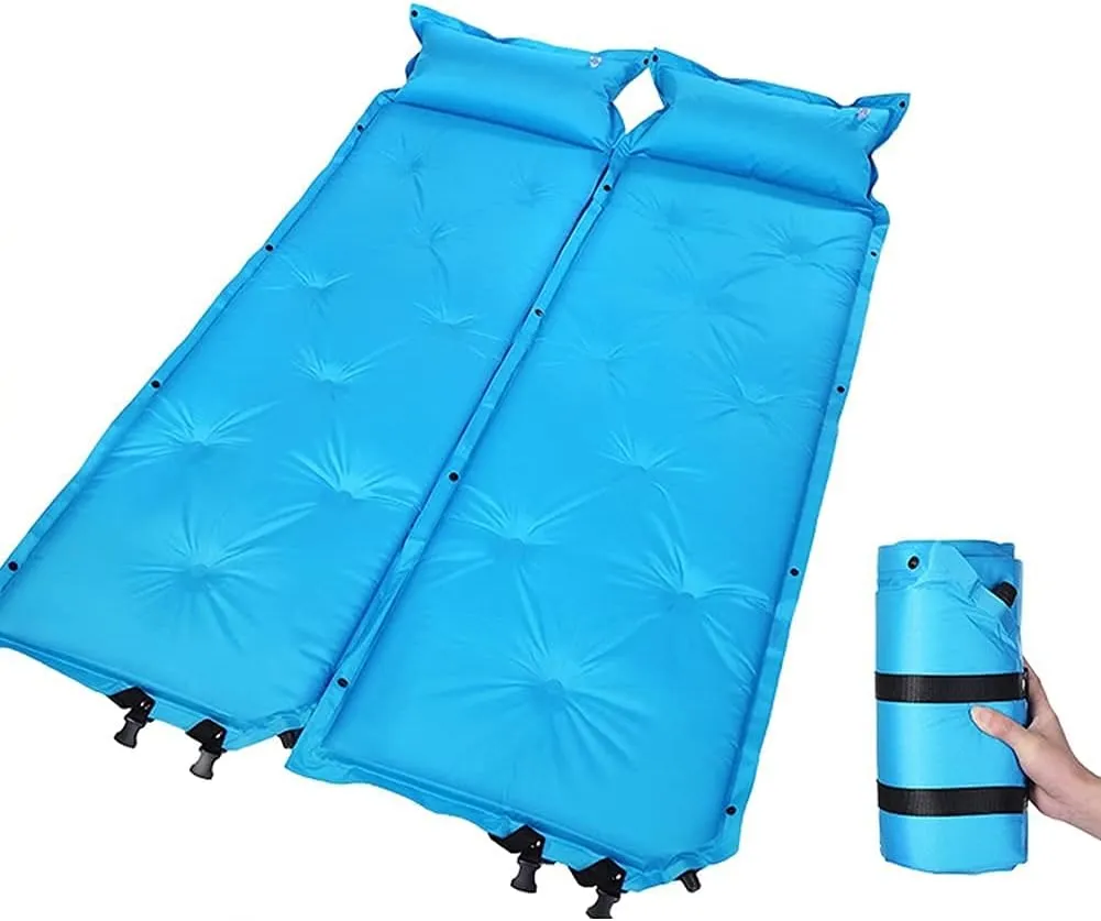 GaRcan Camping Mattress Inflatable Mattresses Camp Inflatable Mattress Outdoor Camp Mat Tent Mat Sleeping Pad Hiking Trekking (1 One Seat)