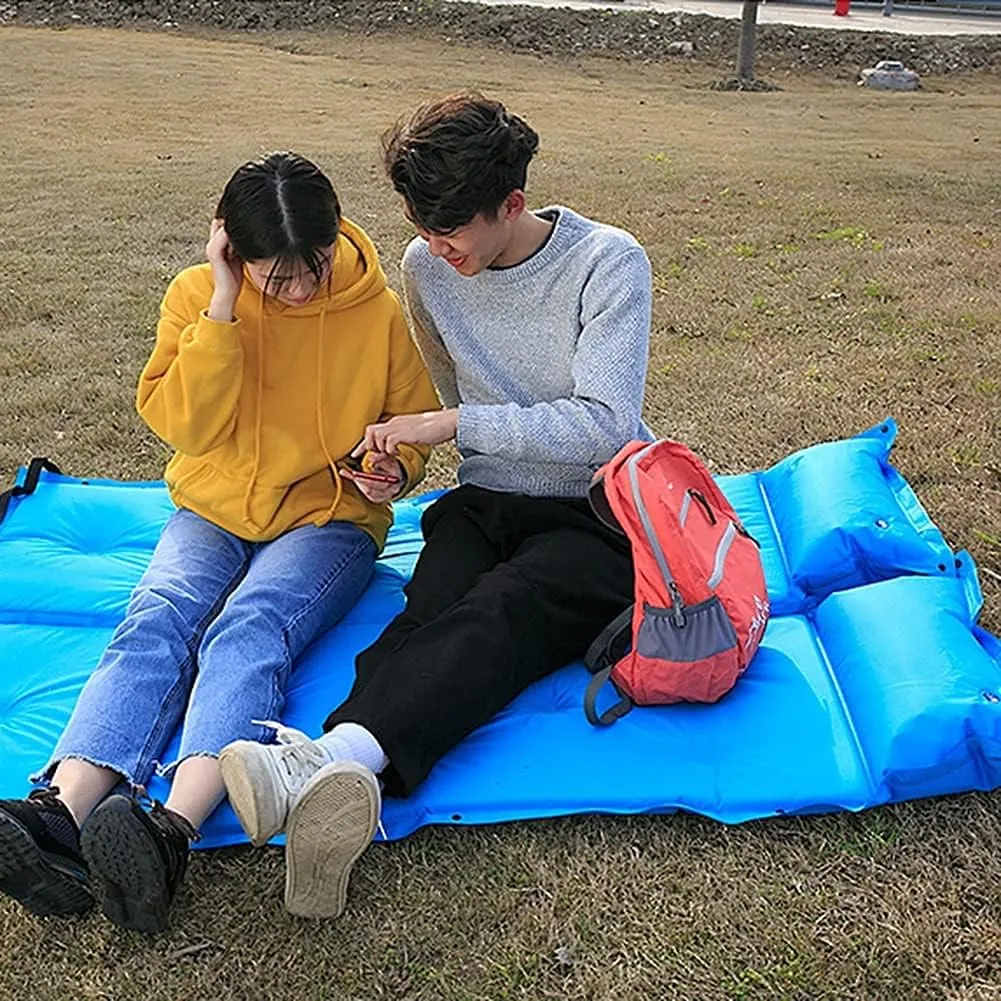 GaRcan Camping Mattress Inflatable Mattresses Camp Inflatable Mattress Outdoor Camp Mat Tent Mat Sleeping Pad Hiking Trekking (1 One Seat)