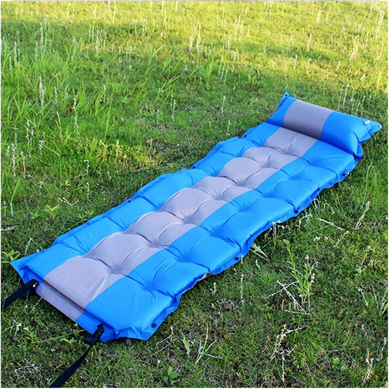 GaRcan Camping Tent Sleeping Mat Automatically Inflatable Cushion Pad Single Air Mattress Pop Up Tent Beautiful Scenery (Black 3032)