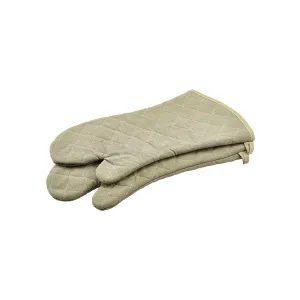 GenWare Flame Retardant Tan Oven Mitt 17" (Pair)