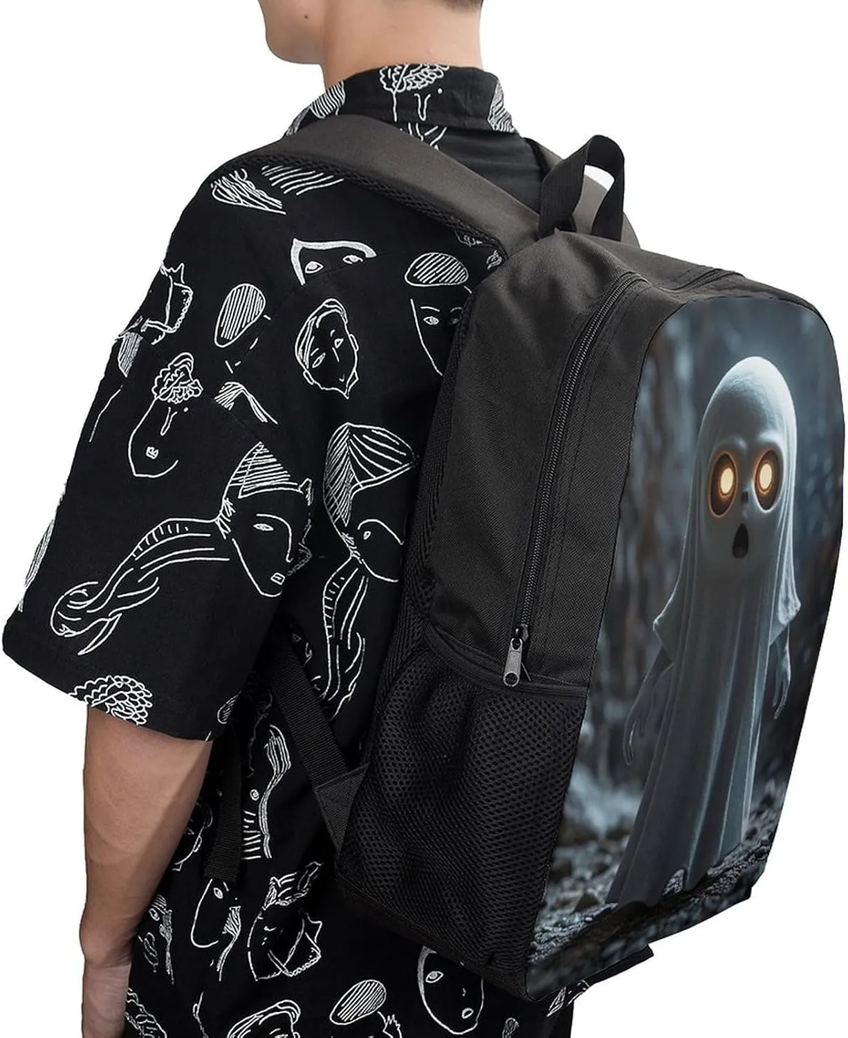 Ghost Imp Backpack, Laptop Backpack for Men, 17 Inch Travel Hiking Daypack, Casual Backpack