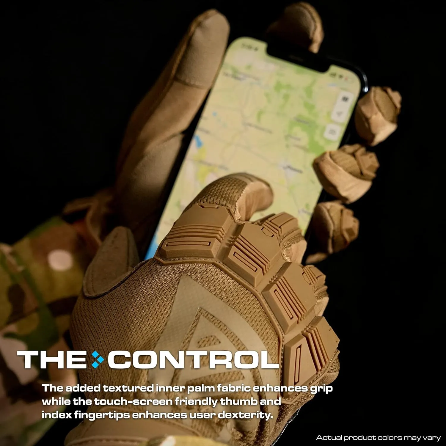 Glove Station - Impulse Guard Tactical Gloves for Men - Touch Screen Working Gloves Ideal for Sports & Outdoors, Motorcycle and Hunting