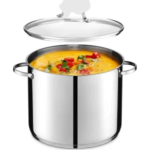 GOURMEX Stainless Steel Induction Stockpot