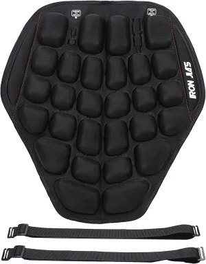Grapelet Motorcycle Seat Cushion Pressure Relief Hand Press Inflatable Motorcycle Air Seat Pad Shock Absorption Butt Protective Comfortable for Long Rides
