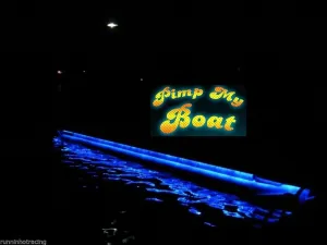 Green Blob Outdoors Blue Pontoon Boat Deck Lighting Kit with Bonus Red & Green Navigation Lights DIY Pontoon Under Deck Lighting kit for All Pontoon Boats by Green Blob Outdoors 2each 19ft Strips kit