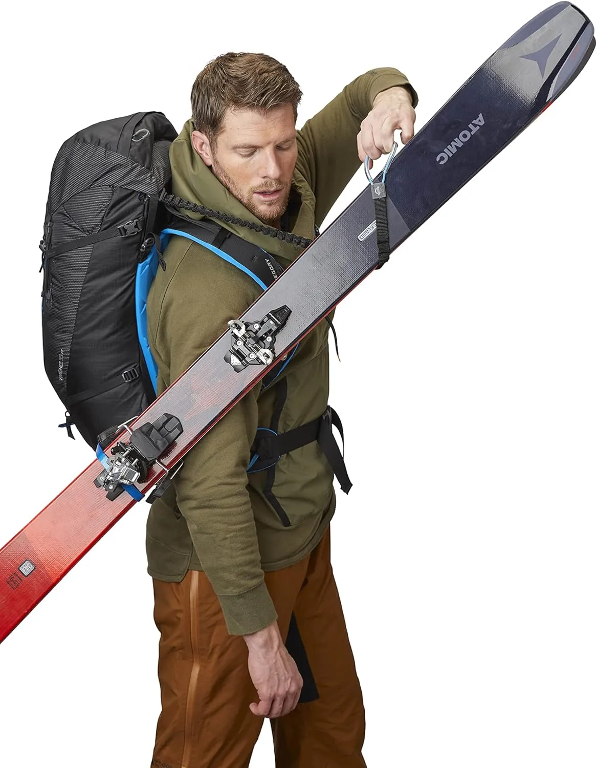 Gregory Targhee Ft 35L Skiing & Snowboarding Backpack, Helmet Carry, Ski/Snowboard Hook, Internal Hydration Sleeve (Reservoir Not Included)