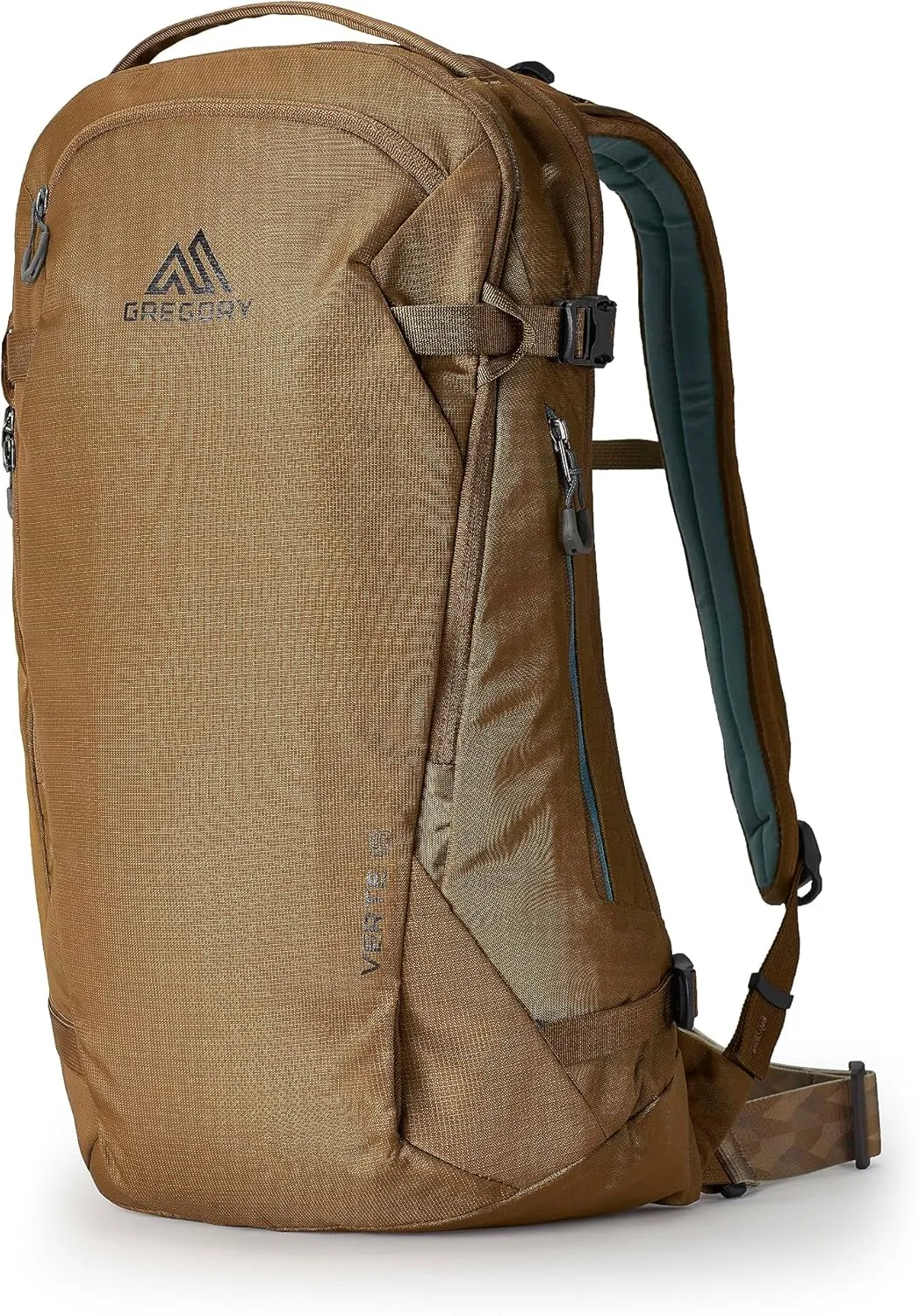 Gregory Verte 18L Unisex Skiing & Snowboarding Backpack, Carry Skis, Snowboard, Insulated Hydration Sleevee For Water Bladders (Reservoir Not Included), Medium/Large, Coyote Midnight