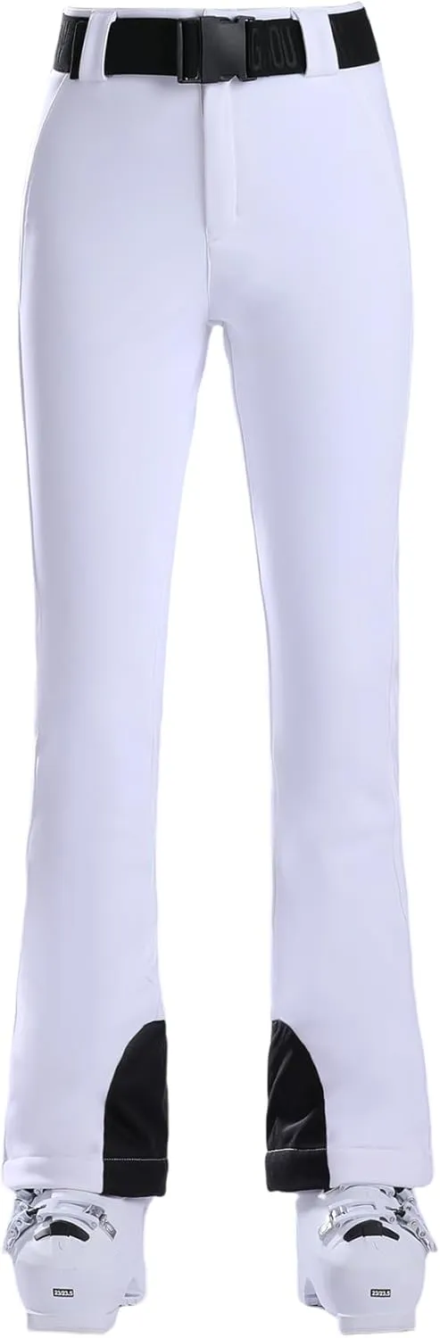 GSOU SNOW Ski Pants Women Snowboard Snow Pants Slim Insulated Warm Waterproof Windproof Winter Outdoor