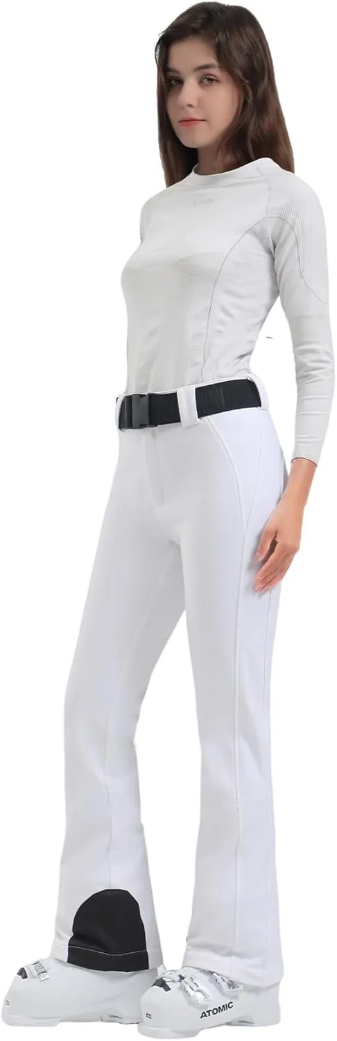 GSOU SNOW Ski Pants Women Snowboard Snow Pants Slim Insulated Warm Waterproof Windproof Winter Outdoor