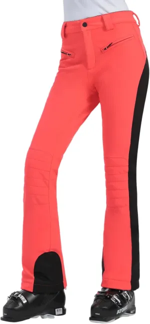 GSOU SNOW Womens Ski Pants Snow Flared Snowboarding Insulated Waterproof Windproof Winter Outdoor Hiking Warm