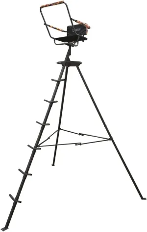 Guide Gear 12' Tripod Deer Stand Tower for Hunting Climbing Hunt Seat, Hunting Gear Equipment Accessories