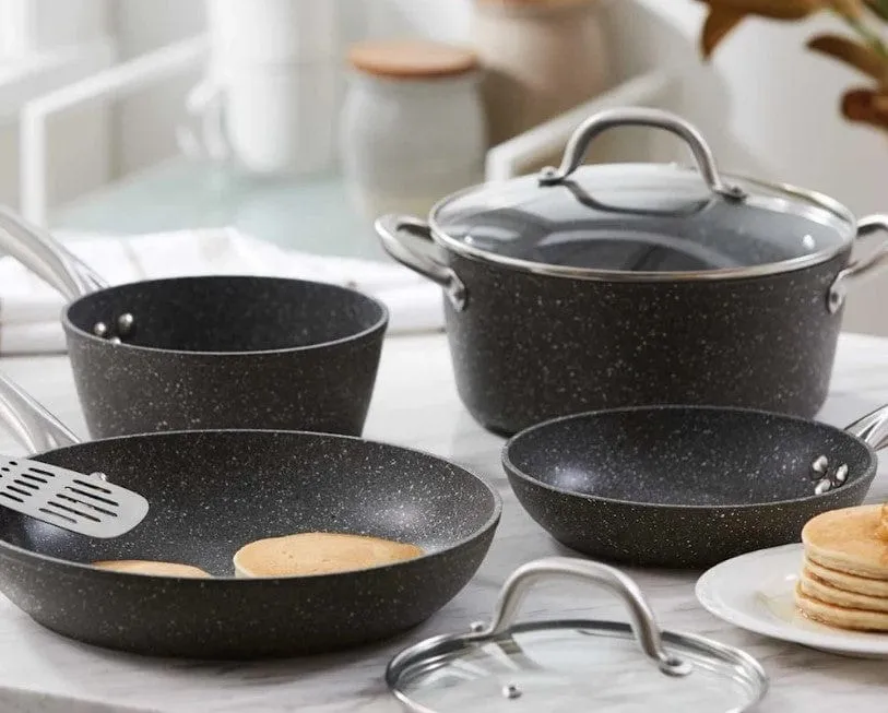 Hampton & Mason Perfection Non Stick Cookware Set 4Pce
