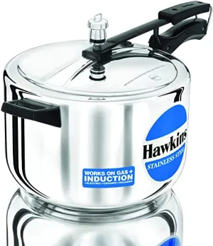 HAWKINS STAINLESS STEEL COOKER (HSS60) 6 LT