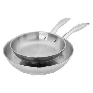 HENCKELS Aragon 2-pc Stainless Steel Fry Pan Set