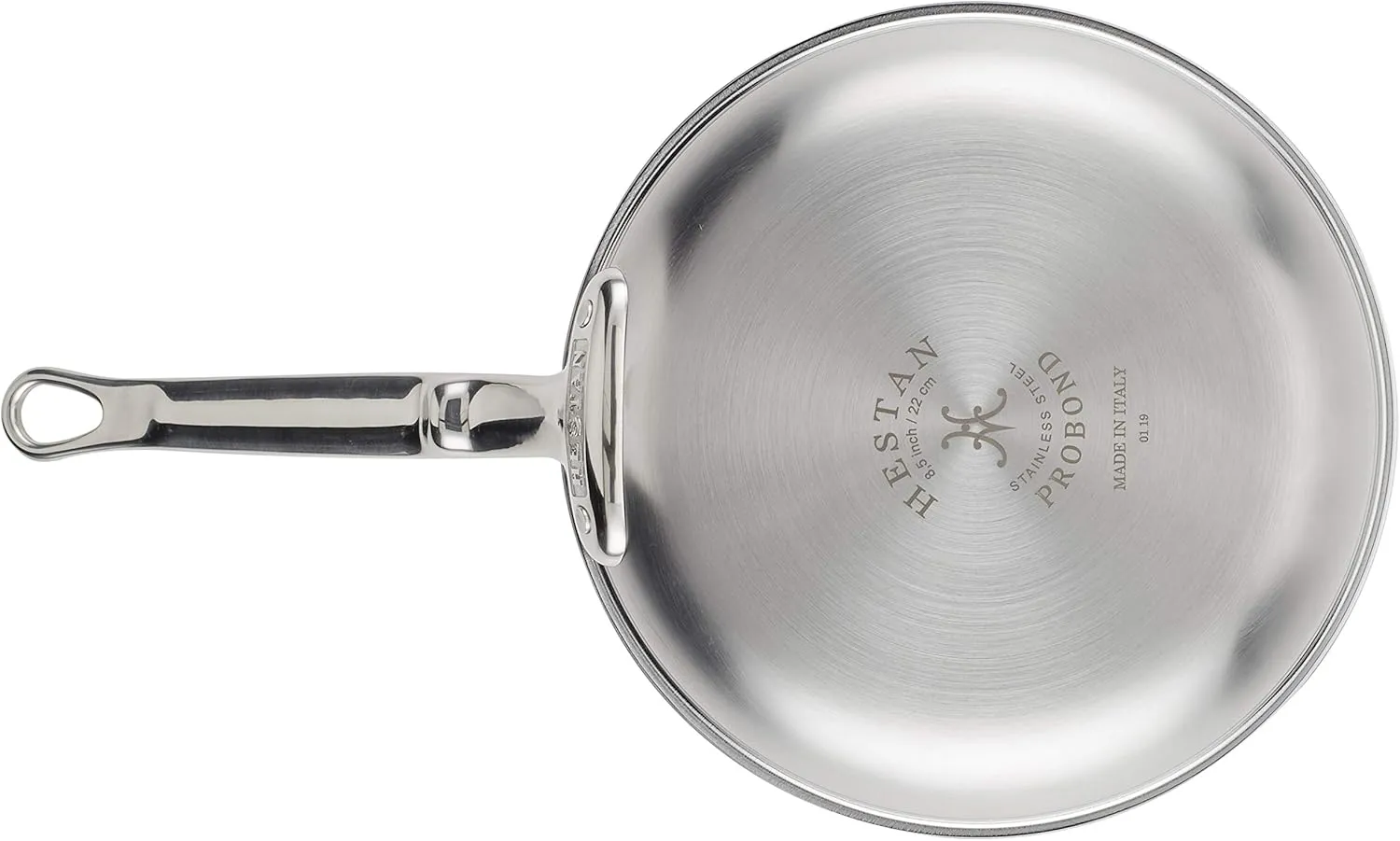 Hestan - ProBond Collection - Professional Clad Stainless Steel Frying Pan, Induction Cooktop Compatible, 8.5-Inch